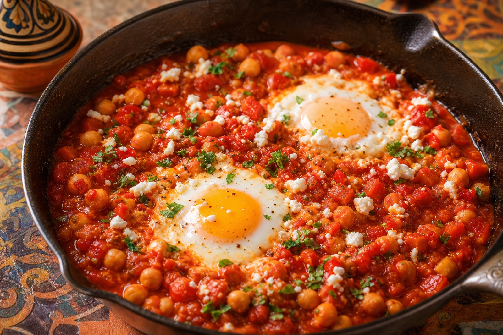 High-Protein Shakshuka Breakfast for Two
